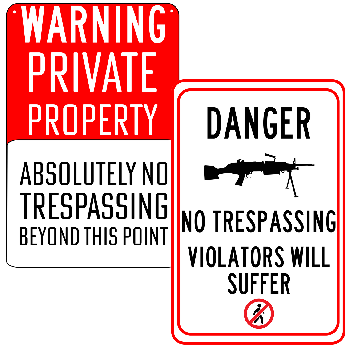 No Trespassing