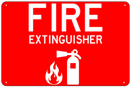 Fire Extinguisher Standard Sign