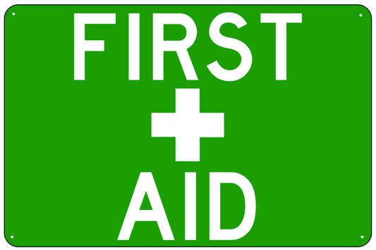 First Aid Standard Sign