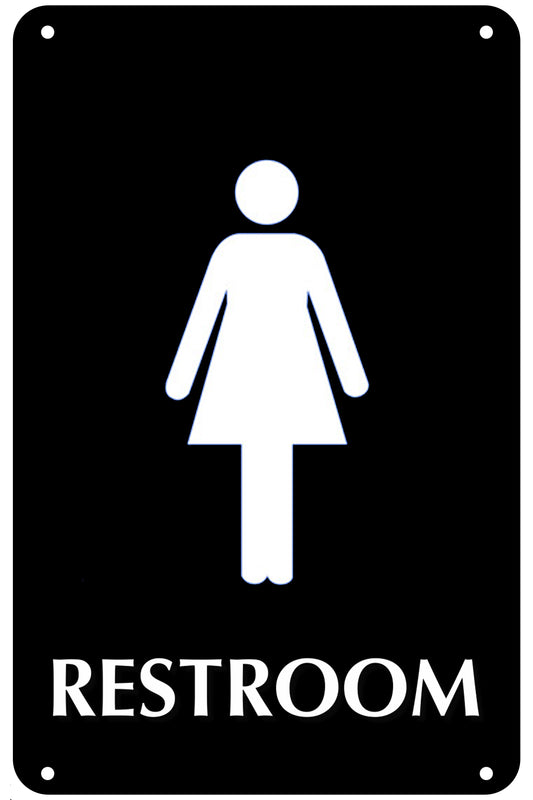 Standard Women's Restroom Sign